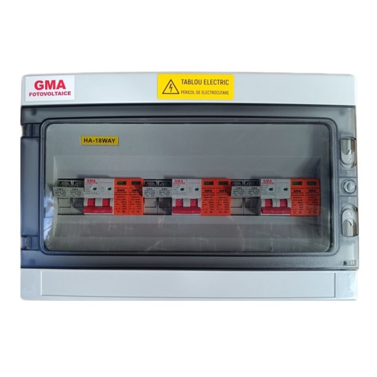 Tablou Electric Curent Continuu 3 Stringuri MC4-HA18 0-600V